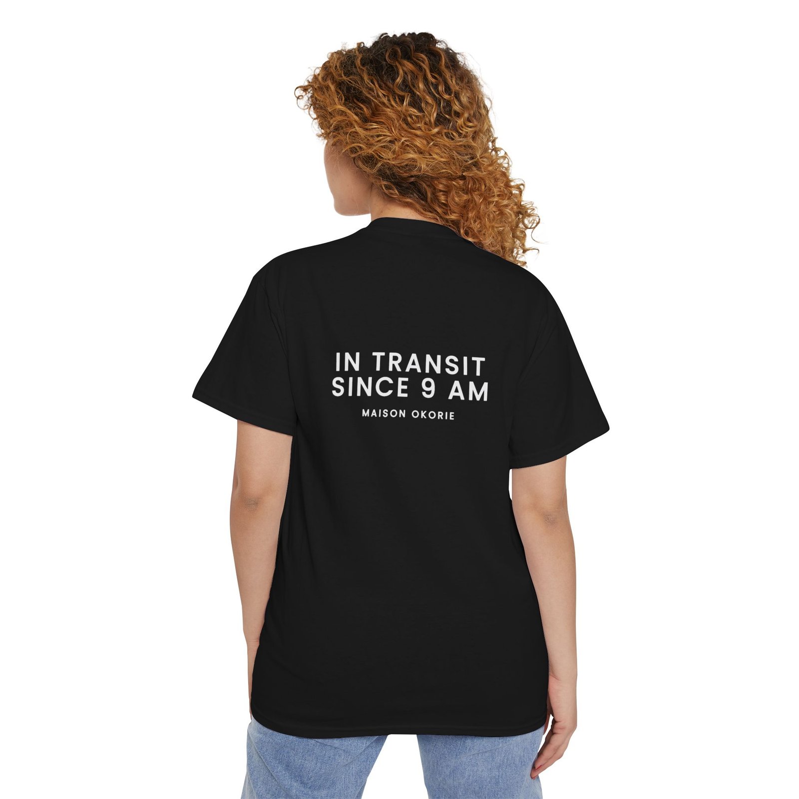 In Transit Since 9 AM pocket tee | Minimal logo pocket t-shirt - Image 7