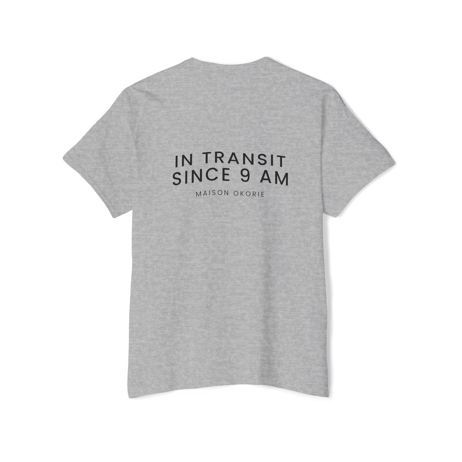 In Transit Since 9 AM pocket tee | Minimal logo pocket t-shirt - Image 5