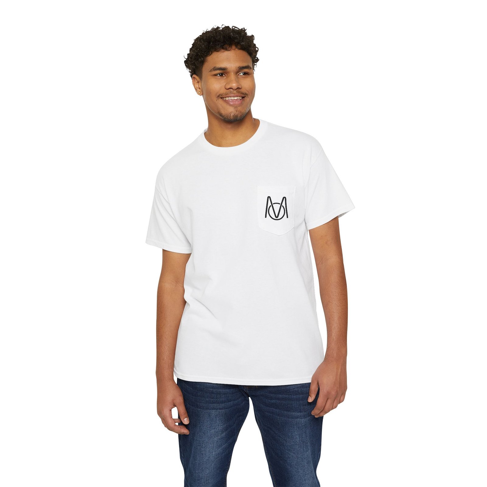 In Transit Since 9 AM pocket tee | Minimal logo pocket t-shirt