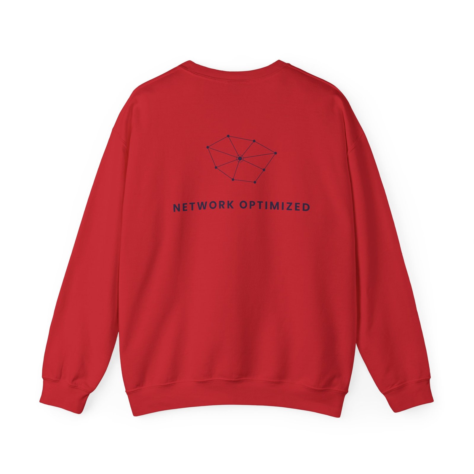 Crewneck Sweatshirt — Minimalist Network Optimized Logo - Image 14