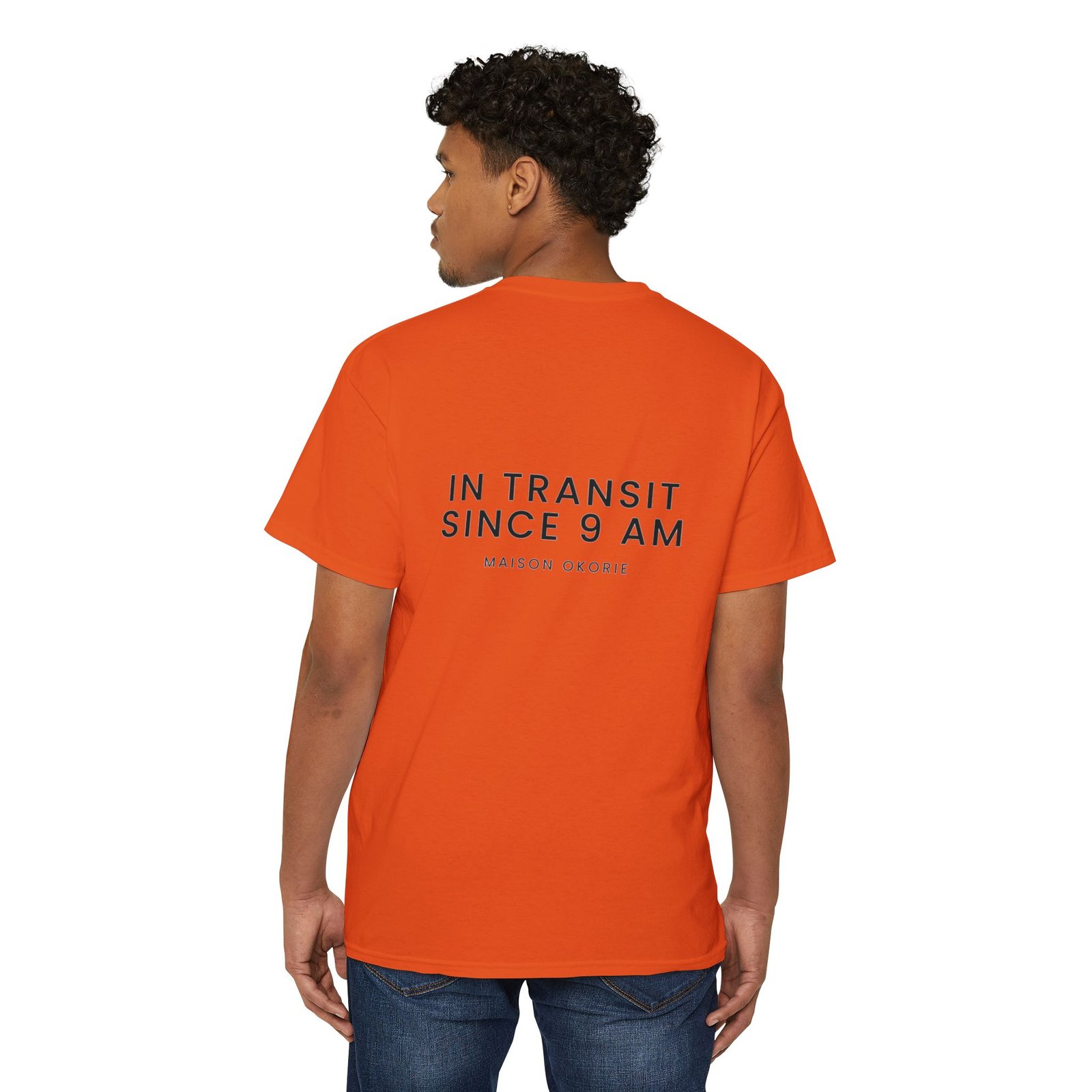 In Transit Since 9 AM pocket tee | Minimal logo pocket t-shirt - Image 13
