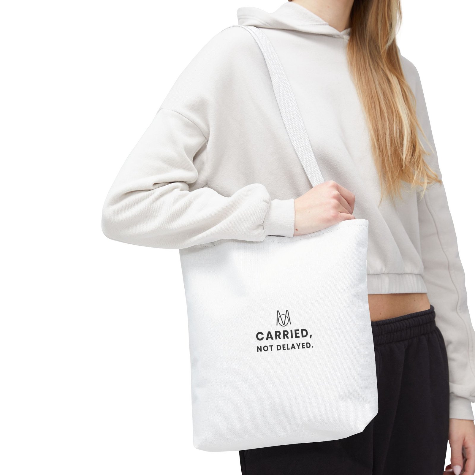 Maison Okorie logo tote bag | branded monogram tote - Image 9