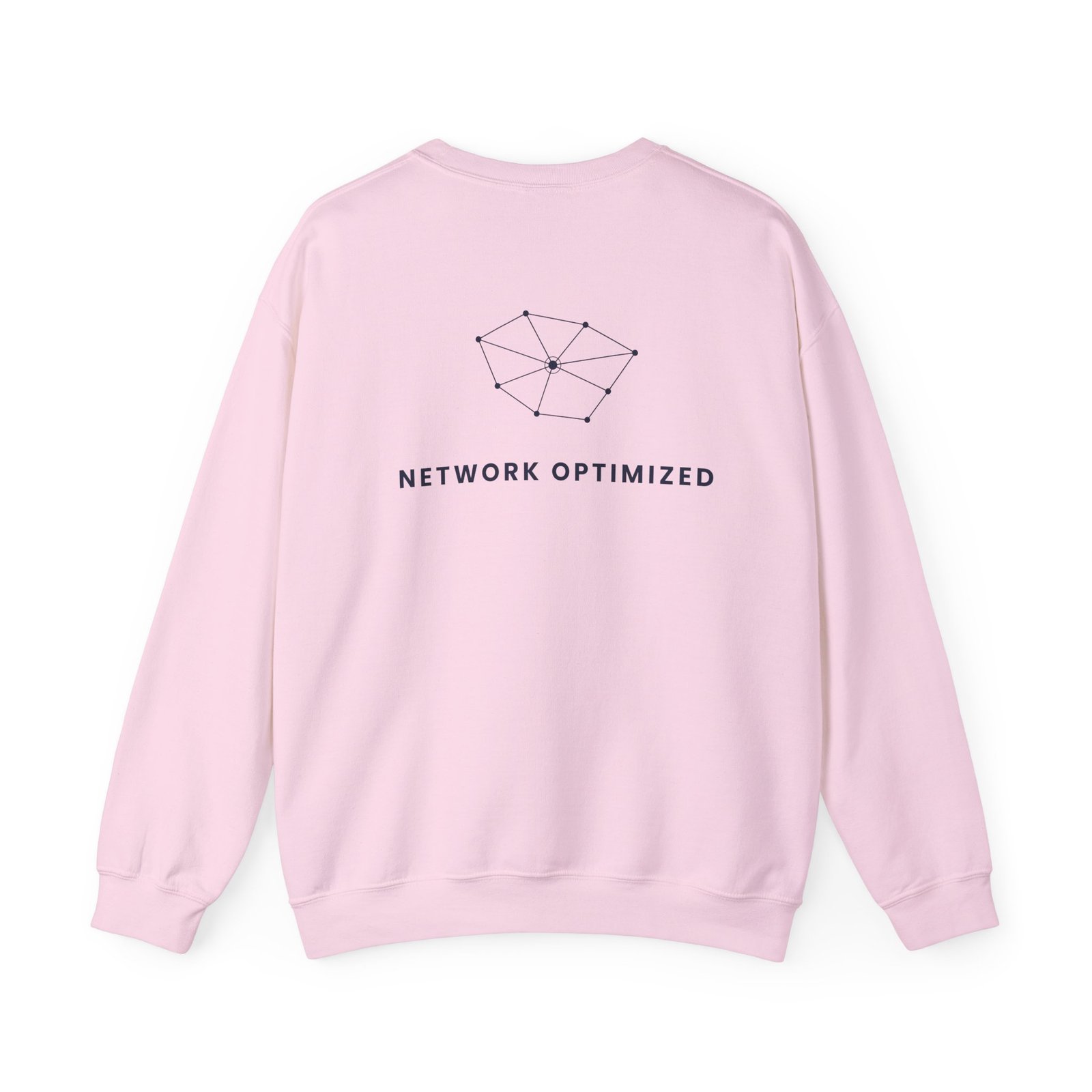 Crewneck Sweatshirt — Minimalist Network Optimized Logo - Image 13