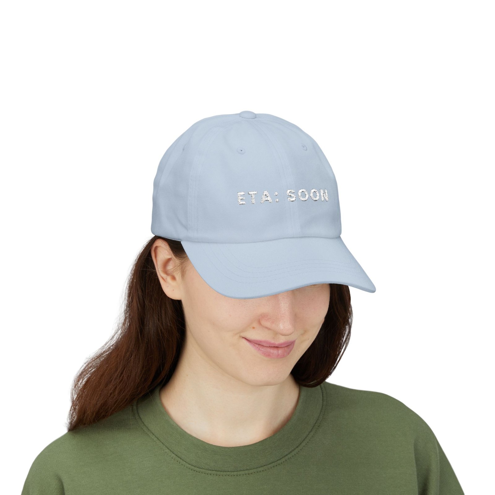 ETA: SOON Dad Cap – Minimalist Waiting and Expecting Hat - Image 8