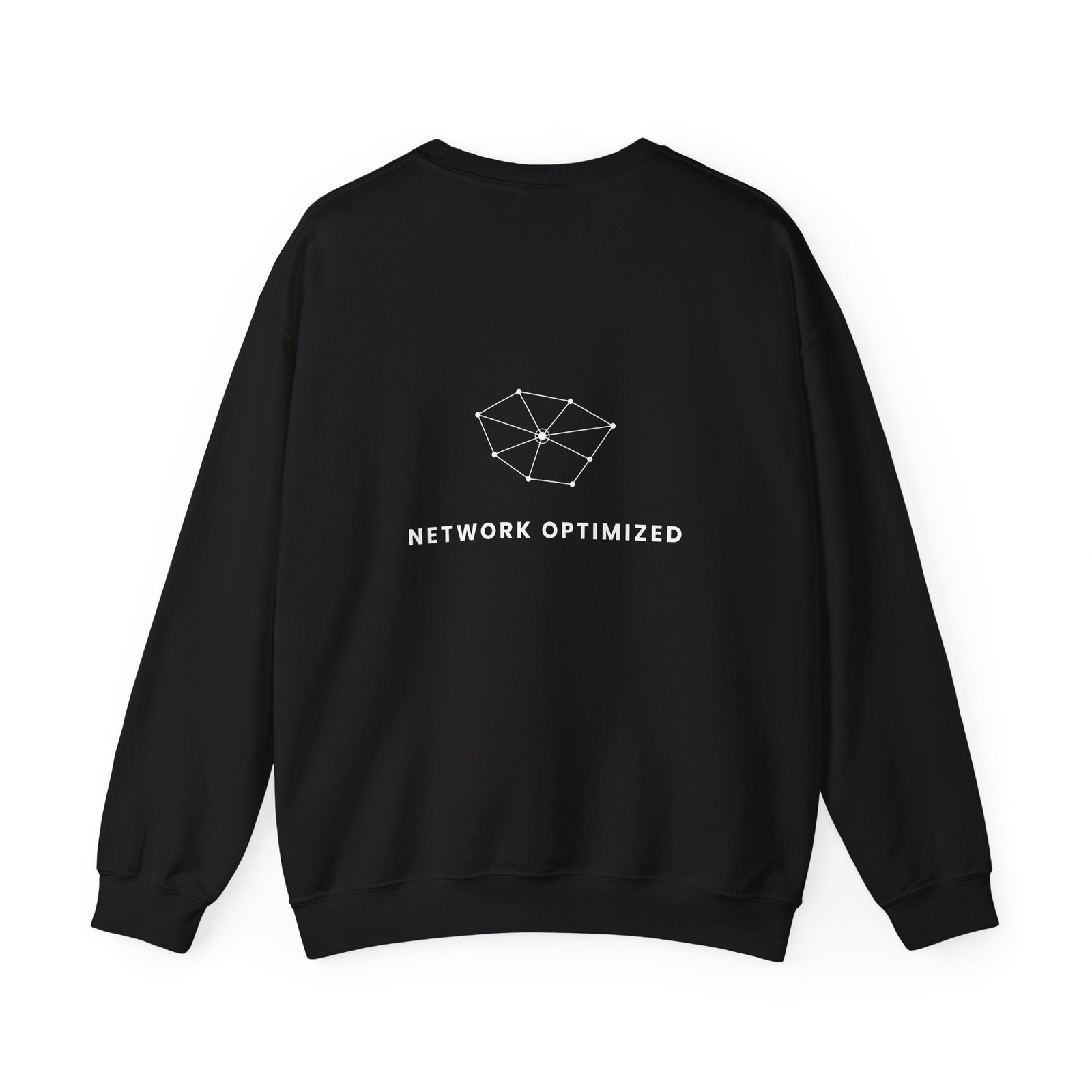 Crewneck Sweatshirt — Minimalist Network Optimized Logo - Image 15