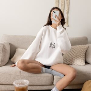 Crewneck Sweatshirt — Minimalist Network Optimized Logo