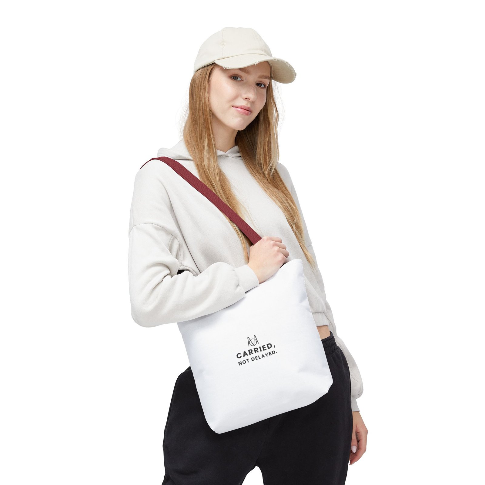 Maison Okorie logo tote bag | branded monogram tote - Image 5
