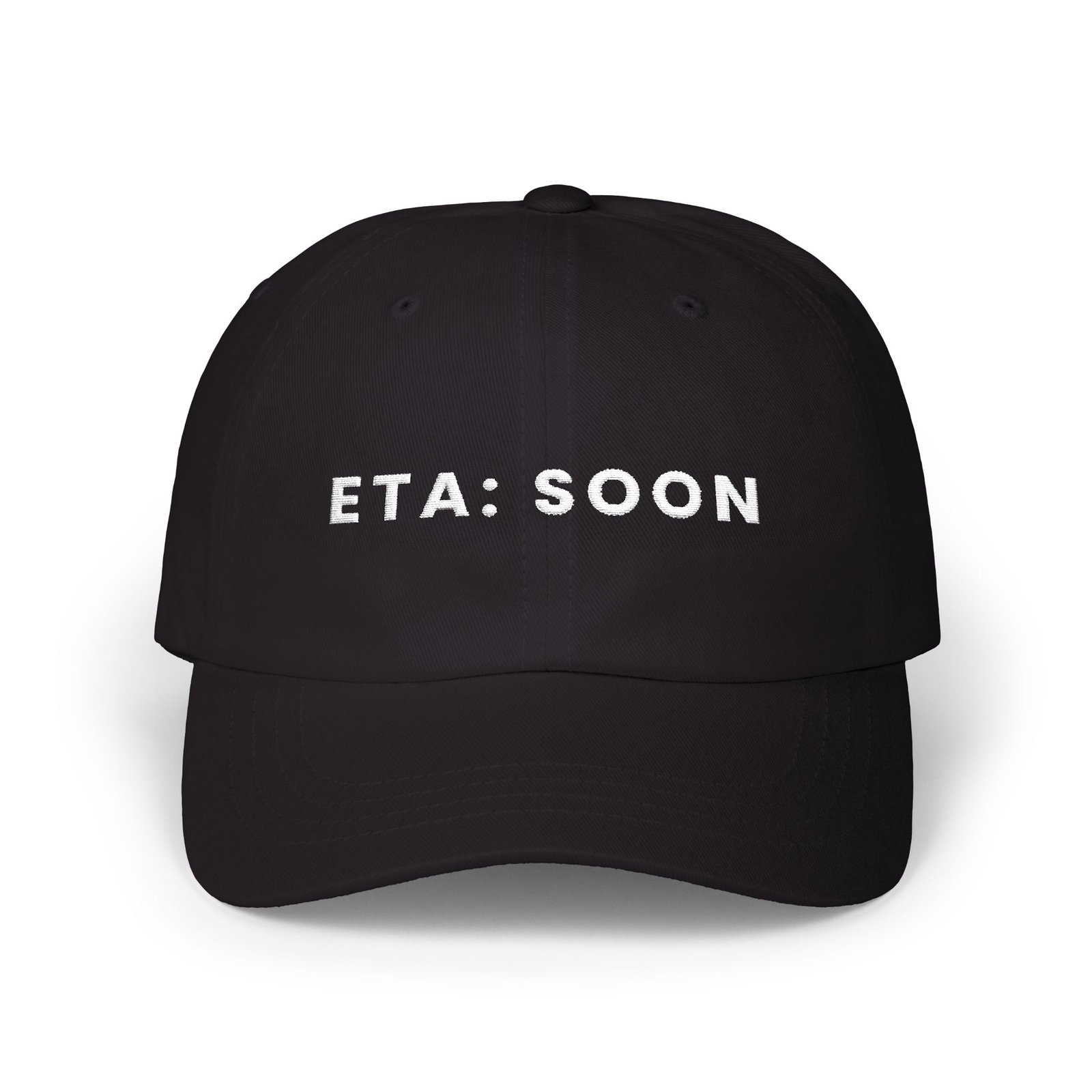 ETA: SOON Dad Cap – Minimalist Waiting and Expecting Hat