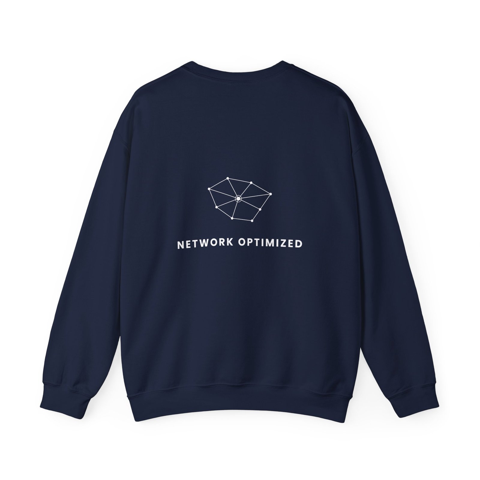 Crewneck Sweatshirt — Minimalist Network Optimized Logo - Image 10