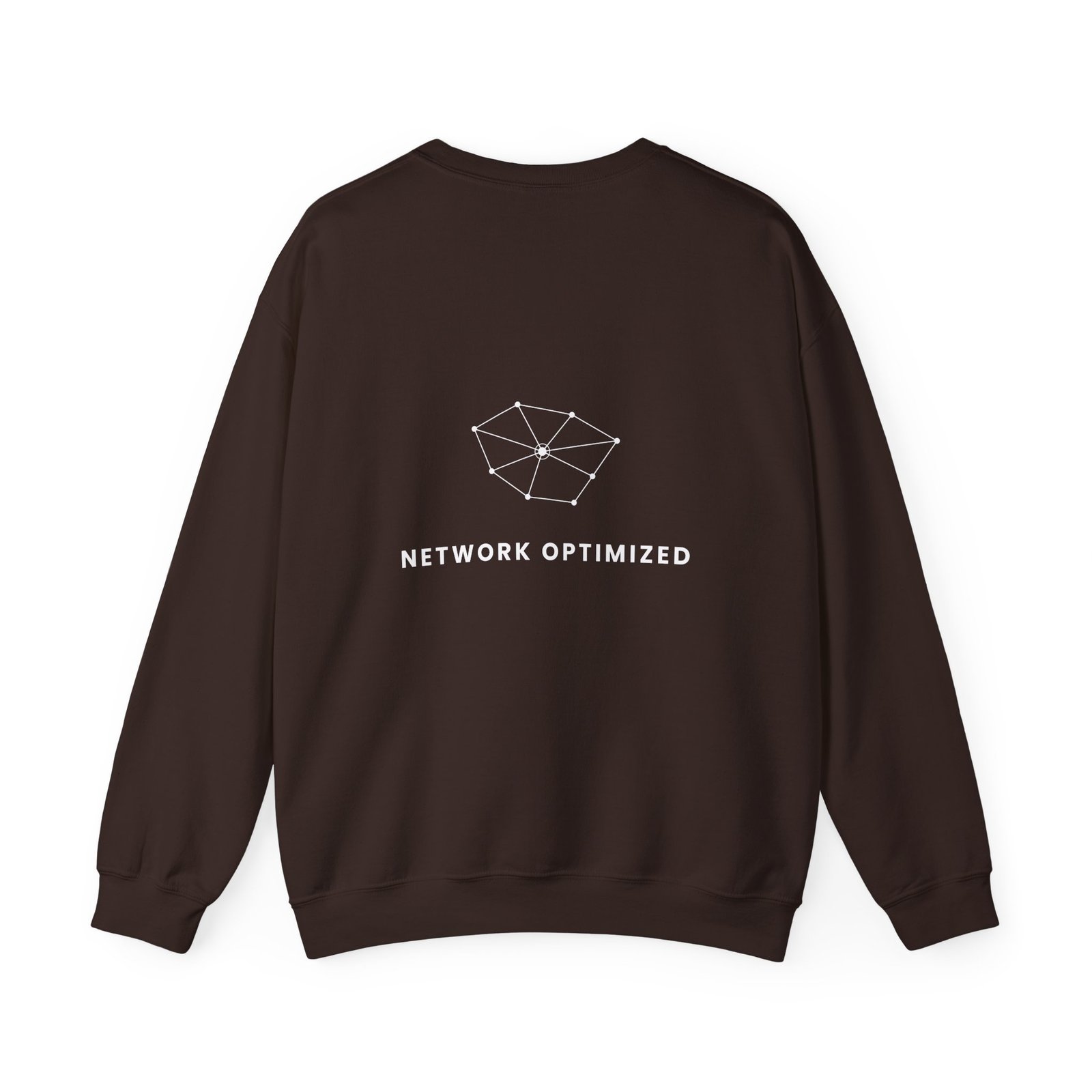 Crewneck Sweatshirt — Minimalist Network Optimized Logo - Image 16